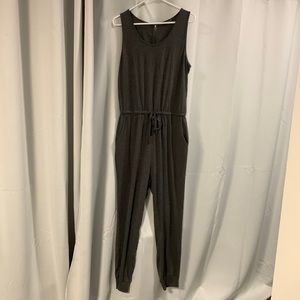 Tank Romper - worn once - dark gray